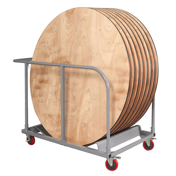 Mogo 18R Table Trolley - Stores Round Mogo Folding Tables